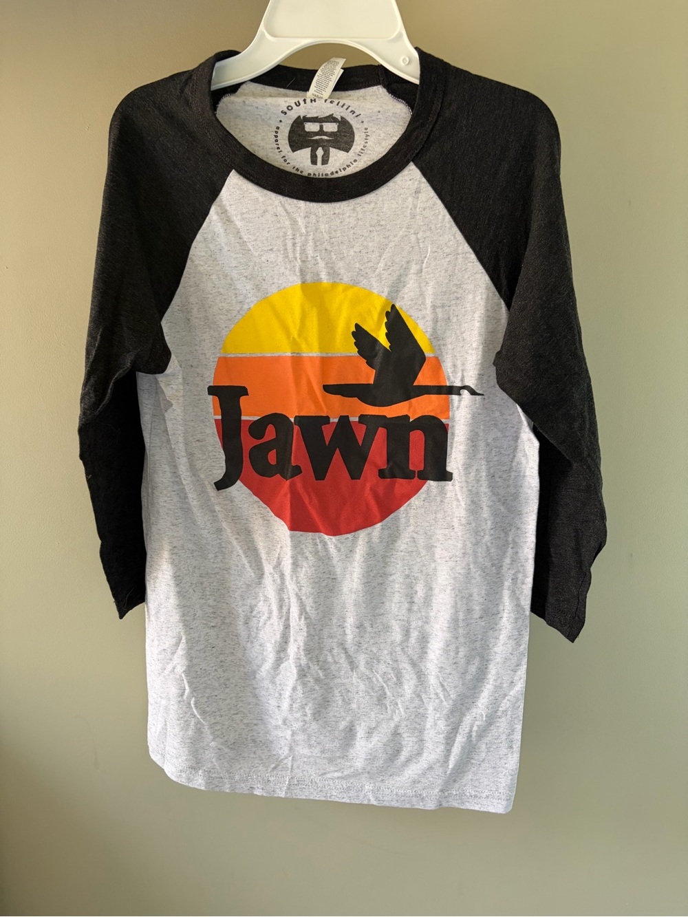 Philadelphia Jawn Wawa Baseball Tee